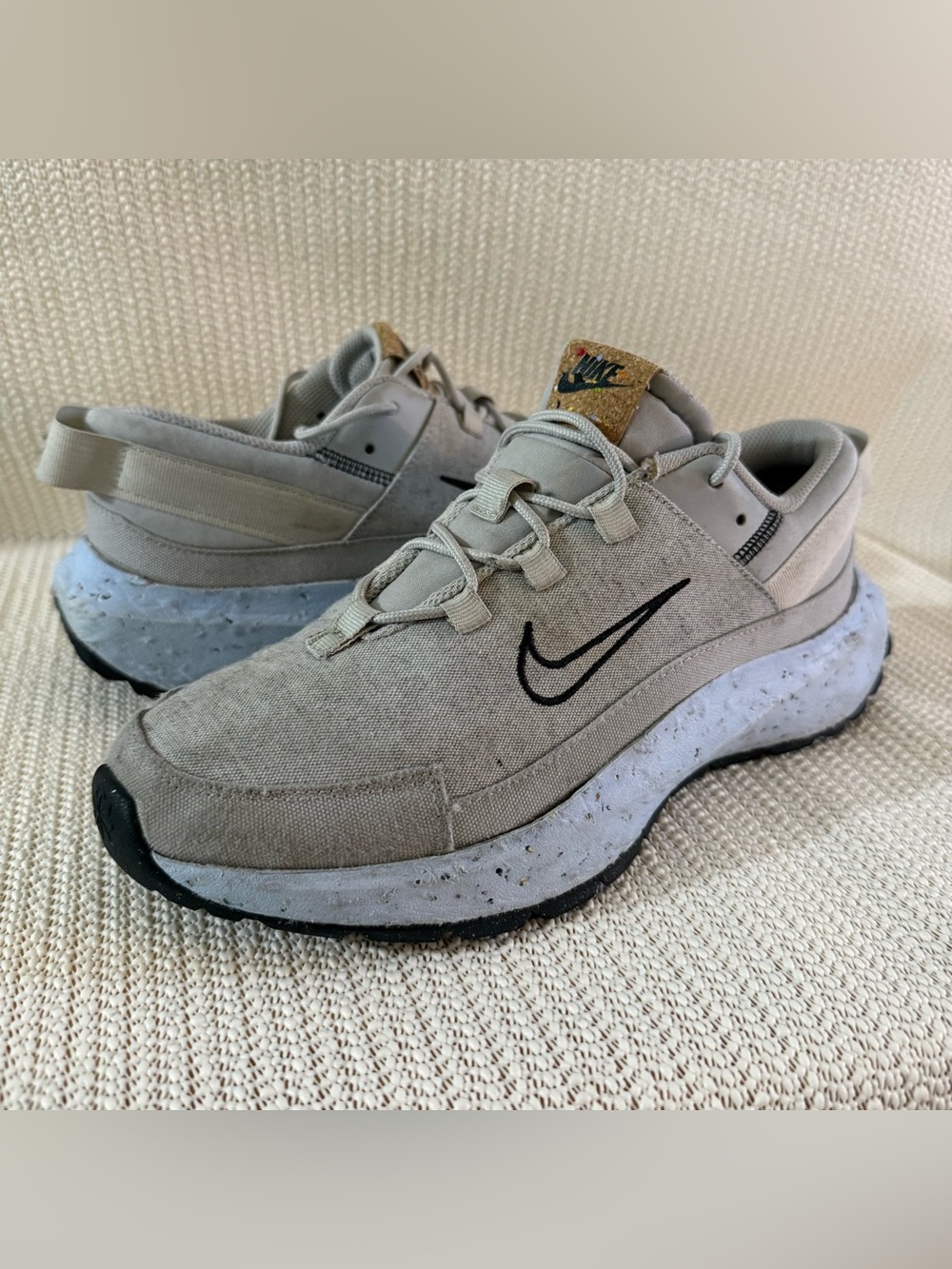Nike Crater Remixa DA1468-001 Grey Fog Chambray Blue Women’s Size 9 Shoes